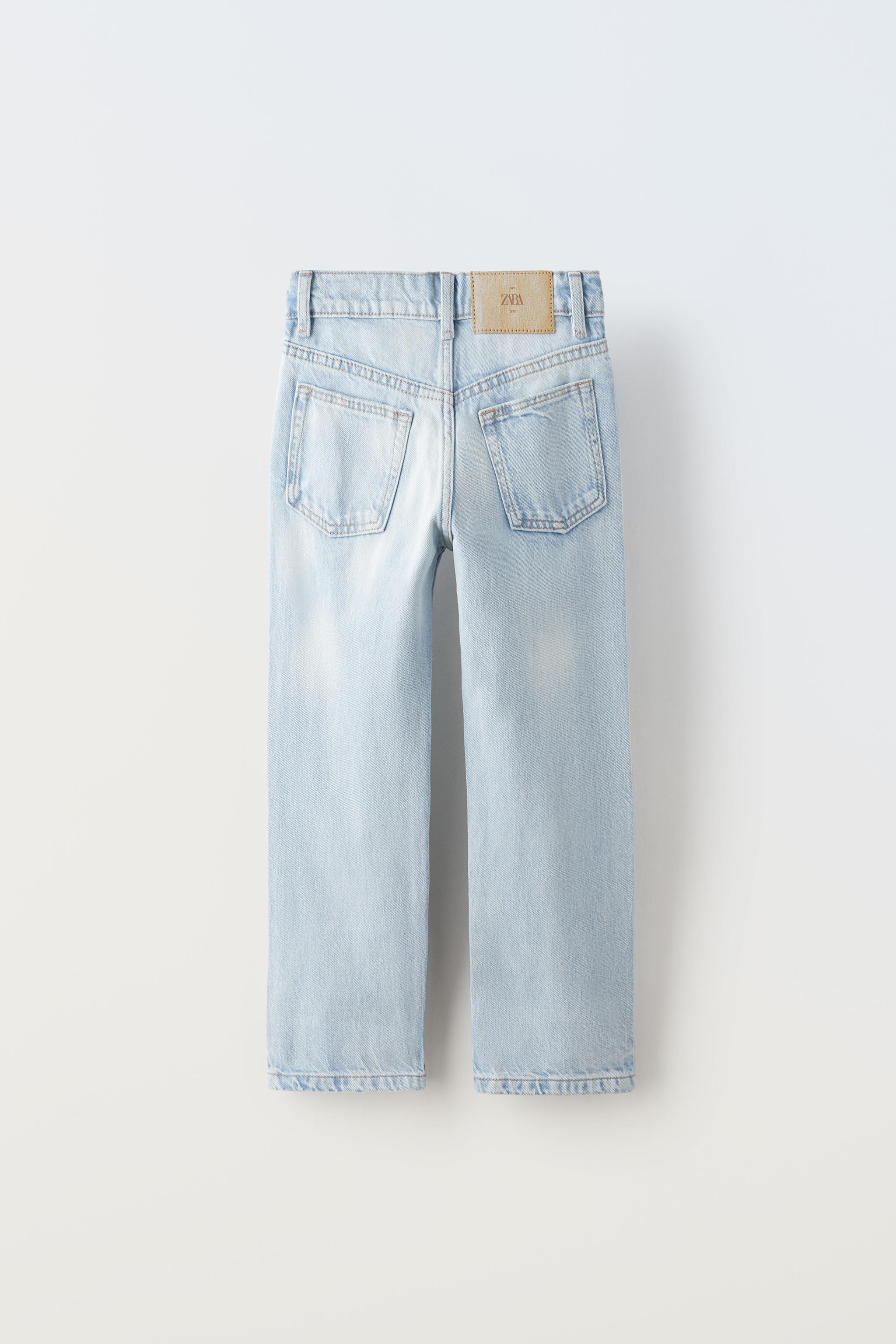 Zara jeans straight sales